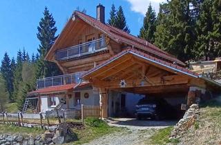 Haus kaufen in Drei Kreuz Weg 21, 9571 Hochrindl, Hochrindl-Kärnten Bestlage mit Traumblick exclusives Rundstammhaus incl. Ferienwohnung