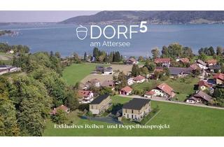 Reihenhaus kaufen in Mitterweg 20, 4865 Nußdorf am Attersee, Exklusive Doppel- und Reihenhäuser in Nußdorf-Zell am Attersee