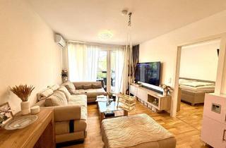 Wohnung kaufen in 1220 Wien, BALKONHIT - 2 Zimmer - ca. 46m² WFL - ca.6m² Balkon - Fußbodenheizung - 1. Liftstock - Stilvolle Ausstattung - Garage
