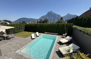 Doppelhaushälfte kaufen in 4801 Traunkirchen, Exklusive Doppelhaushälfte in Traunkirchen - Wohnen mit Seeblick, Traunsteinpanorama, Wellness & Pool!