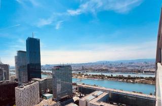 Wohnung mieten in 1220 Wien, All-Inclusive Apartment for Expats - 31st Floor with Panoramic View Next to UN/Austria Center