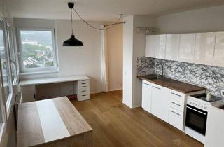 Wohnung mieten in Blütenstraße 23, 4040 Linz, Zentrale 1-Zimmer Wohnung teilmöbliert mit Ausblick (16. OG) und Tiefgaragenplatz im Lentia