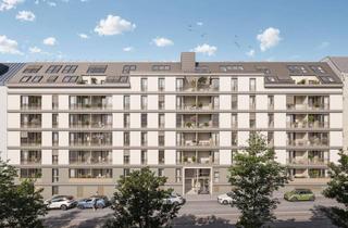 Wohnung kaufen in 1090 Wien, Doppelte Freifläche – 3-Zimmer-Dachgeschosswohnung mit Terrasse & Balkon