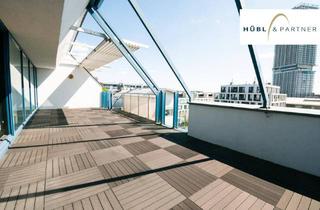 Wohnung mieten in Attemsgasse, 1220 Wien, TERRASSENTRAUM | 4-Zimmer-Wohnung mit Skyline-Blick & Wellnessbereich