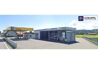 Immobilie kaufen in Haslach, 8443 Gleinstätten, WORAUF WARTEN! Modernisierte Tankstelle mit Waschanlage & Snackbereich – Perfekte Lage, großes Potenzial!