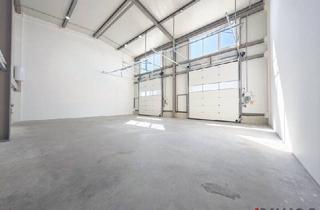 Immobilie mieten in 3425 Langenlebarn-Oberaigen, Produktionsfläche mit Büro | ebenerdige Einfahrt durch zwei Sektionaltore | Parkplätze & Luftwärmepumpe
