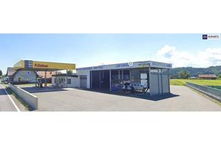 Gewerbeimmobilie kaufen in Haslach, 8443 Gleinstätten, WORAUF WARTEN! Modernisierte Tankstelle mit Waschanlage & Snackbereich – Perfekte Lage, großes Potenzial!