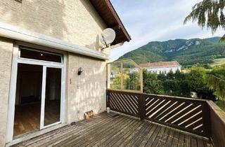 Wohnung mieten in 2650 Payerbach, Helle 3-Zimmer-Wohnung mit Terrasse, Wintergarten & Gartenmitbenützung in Payerbach