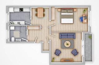 Wohnung kaufen in Roseggerstraße, 6020 Innsbruck, Traumhafte, neu sanierte 2,5 -Zimmer-Wohnung mit Balkon, Einbauküche und Top-Ausstattung in Innsbruck !