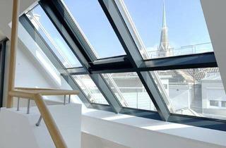 Maisonette kaufen in 1180 Wien, PÄRCHEN-WOHNUNG IN AKH-NÄHE : SONNIGE UND RUHIGE DACHGESCHOSS-MAISONETTE MIT TERRASSE UND BALKON