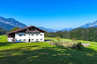 Bauernhäuser zu kaufen in 5084 Großgmain, Land & Gut: Historischer & renovierter Erbhof in Alleinlage