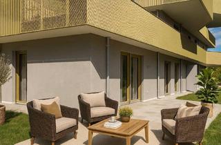 Wohnung kaufen in Gerasdorferstraße, 1210 Wien, Hirschfeld: Erstbezug und provisionsfrei - 70m2 Garten von der Sonne geküsst! Wie im Urlaub