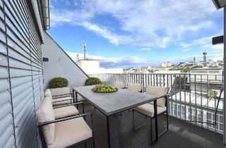 Maisonette mieten in 1040 Wien, 1040! Exklusive DG-Maisonette mit Dachterrasse und tollem Blick Nähe Naschmarkt!