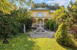 Villen zu kaufen in 3264 Gresten, Einzigartige Villa in Gresten – Umgeben von Parkgarten, Springbrunnen und Salzwasserpool