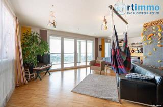 Penthouse kaufen in 1100 Wien, Himmelblau überall, 102 m² mit über 23m² Loggia auf 3,5 Zimmern. Atemberaubender Ausblick soweit das Auge reicht!