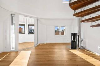 Maisonette kaufen in 1080 Wien, Dachgeschoß-Wohnung mit Turm-Loggia: Ein besonderes Juwel im Herzen des 8. Bezirks