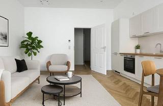 Wohnung kaufen in Hardtmuthgasse, 1100 Wien, Klein, fein, erstklassig – 1-Zimmer-Wohnung im stilvollen Altbau