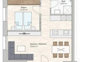 Wohnung kaufen in 9999 Rankweil, 3-Zi-Terrassenwohnung TOP 10 in Rankweil, Vorderlandstraße 2