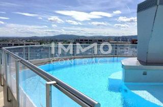 Wohnung mieten in 1100 Wien, Voll möblierte 3 Zimmer Wohnung mit Loggia, Pool, Sauna, Terrasse und Fitnessbereich am Wienerberg!