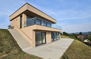 Haus mieten in Mattelsberg 117, 8452 Großklein, ERSTBEZUG - Flachdachbau mit atemberaubender Aussicht