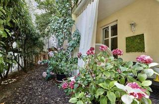 Gewerbeimmobilie kaufen in Mariahilfer Straße, 1060 Wien, Bestlage Nähe Mariahilferstraße! Sonniges 2-Zimmer-Büro mit Eigengarten in Biedermeier-Haus