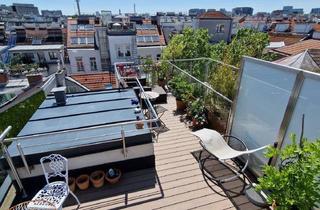 Maisonette kaufen in 1030 Wien, Provisionsfreie exklusive Dachgeschoss-Maisonette mit Panoramablick