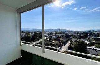 Wohnung kaufen in Maximilianstraße, 9020 Klagenfurt, Helle, renovierungsbedürftige Wohnung mit herrlichem Ausblick