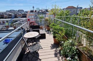 Maisonette kaufen in 1030 Wien, Provisionsfreie exklusive Dachgeschoss-Maisonette mit Panoramablick