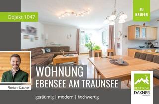 Wohnung kaufen in 4802 Ebensee, Traumhafte 3-Zimmer-Wohnung mit Bergblick in Ebensee am Traunsee