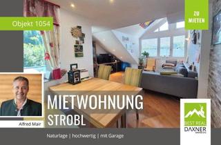 Wohnung mieten in 5350 Strobl, Attraktive 3-Zimmer-Mietwohnung in gepflegtem Zweifamilienhaus