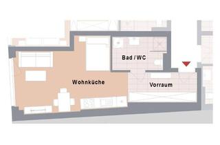 Wohnung kaufen in Leonhardstraße, 8010 Graz, PROVISIONSFREI! Ideal für Studenten! Neubauprojekt 1-Zimmerwohnung direkt in der Leonhardstraße!