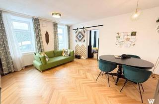 Gewerbeimmobilie kaufen in Mariahilfer Straße, 1150 Wien, Stilvolle 3-Zimmer-Altbauwohnung in Toplage zwischen Schönbrunn & Mariahilfer Straße