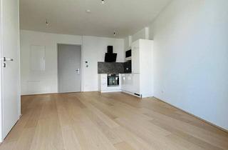 Wohnung kaufen in Kuchelauer Hafenstraße 98, 1190 Wien, PROVISIONFREI! ERSTBEZUG! THE SHORE! DIREKTEM BLICK AUF DIE DONAU! THE SHORE! RUHIG! HELLE 2. ZIMMER MIT 7m² BALKON! CONCIERGESERVICE! FITNESS! SPA-BEREICH! EINBAUKÜCHE.