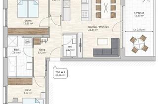 Wohnung kaufen in Christian-Hummel-Weg 14, 6710 Nenzing, 3-Zimmer-Terrassenwohnung (TOP 4) in Nenzing, Christian-Hummel-Weg