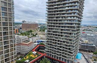 Wohnung mieten in Leopold Böhm Strasse 5, 1030 Wien, 3 Bezirk Q Tower vollmöblierte 2-Zimmerwohnung mit Weitblick über Wien zu vermieten