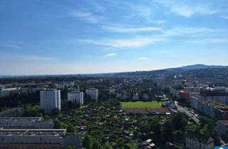 Wohnung mieten in Bulgariplatz, 4020 Linz, Urbanes Wohnen im High Five Tower ab sofort! Top 2-Zimmer-Wohnung mit Loggia und Einbauküche