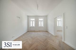 Wohnung kaufen in Sturzgasse, 1150 Wien, Kompakter Altbautraum mit Balkon: Hochwertig saniert und stilvoll gestaltet