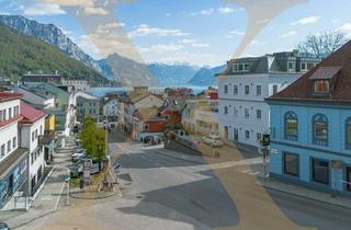 Wohnung kaufen in Bahnhofstraße, 4810 Gmunden, Stilvolle 4-Zimmer-Wohnung mit Terrasse und Seeblick im Herzen von Gmunden zu verkaufen!