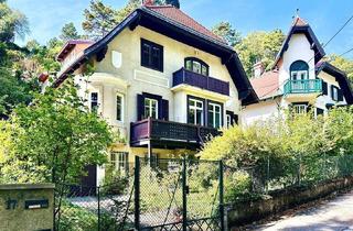 Villen zu kaufen in 2500 Baden, Jagdvilla aus 1910 - vollrenoviert - Top Ruhelage -10 Minuten zu Fuß in die Innenstadt von Baden