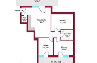 Penthouse kaufen in 1100 Wien, JETZT NOCH WÜNSCHE EINBRINGEN! DG Neubau/Erstbezug I Balkon + Terrasse + Dachterrasse I Schlüsselfertig I Luftwärmepumpe inkl. Kühlung
