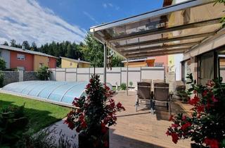 Doppelhaushälfte kaufen in 9020 Klagenfurt, Traumhafte Doppelhaushälfte mit beheizten Pool und PV-Solar-Anlage