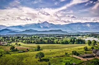 Grundstück zu kaufen in Zwischen Velden Und Villach, 9241 Wernberg, Einzigartiges Paradies für Mensch und Tier in herrlicher Aussichtslage