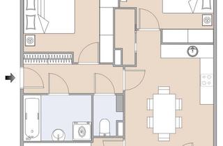 Wohnung mieten in Körösistraße 64A, 8010 Graz, Modernes Wohnen in zentraler Lage - 4-Zimmer-Wohnung in der Körösistraße
