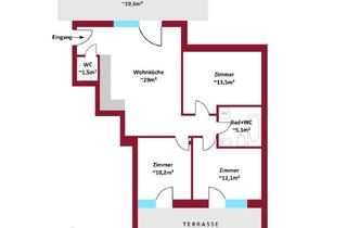 Wohnung kaufen in 1100 Wien, JETZT NOCH WÜNSCHE EINBRINGEN! DG Neubau/Erstbezug I Balkon + Terrasse + Dachterrasse I Schlüsselfertig I Luftwärmepumpe inkl. Kühlung