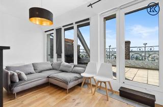 Maisonette kaufen in Guglgasse, 1110 Wien, Traumhafte 3-Zimmer-Maisonette mit 3 Terrassen über 2 Etagen (13./14. Stock) im Gasometer