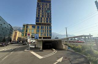 Immobilie mieten in Sterzinger Straße, 6020 Innsbruck, Garagenparkplatz am Innsbrucker Hauptbahnhof