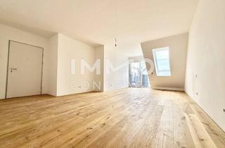 Wohnung kaufen in Hirschstettner Straße, 1220 Wien, PROVISIONSFREI! modernes Single-Apartment mit 5 m² Balkon und praktischem Grundriss im Dachgeschoss