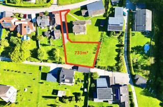 Grundstück zu kaufen in 9063 Sankt Michael am Zollfeld, Traumhaftes, ebenes Baugrundstück (731 m²) in St. Michael am Zollfeld – bestandsfrei, mit privater Zufahrt und Rundumblick
