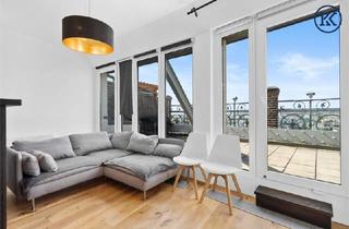 Maisonette kaufen in 1110 Wien, Traumhafte 3-Zimmer-Maisonette mit 3 Terrassen über 2 Etagen (13./14. Stock) im Gasometer
