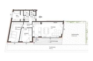 Wohnung kaufen in 4840 Vöcklabruck, DACHGEFLÜSTER - 3-Zimmer-Wohnung mit Dachterrasse und herrlichem begrüntem Dachgarten - Fernsicht
